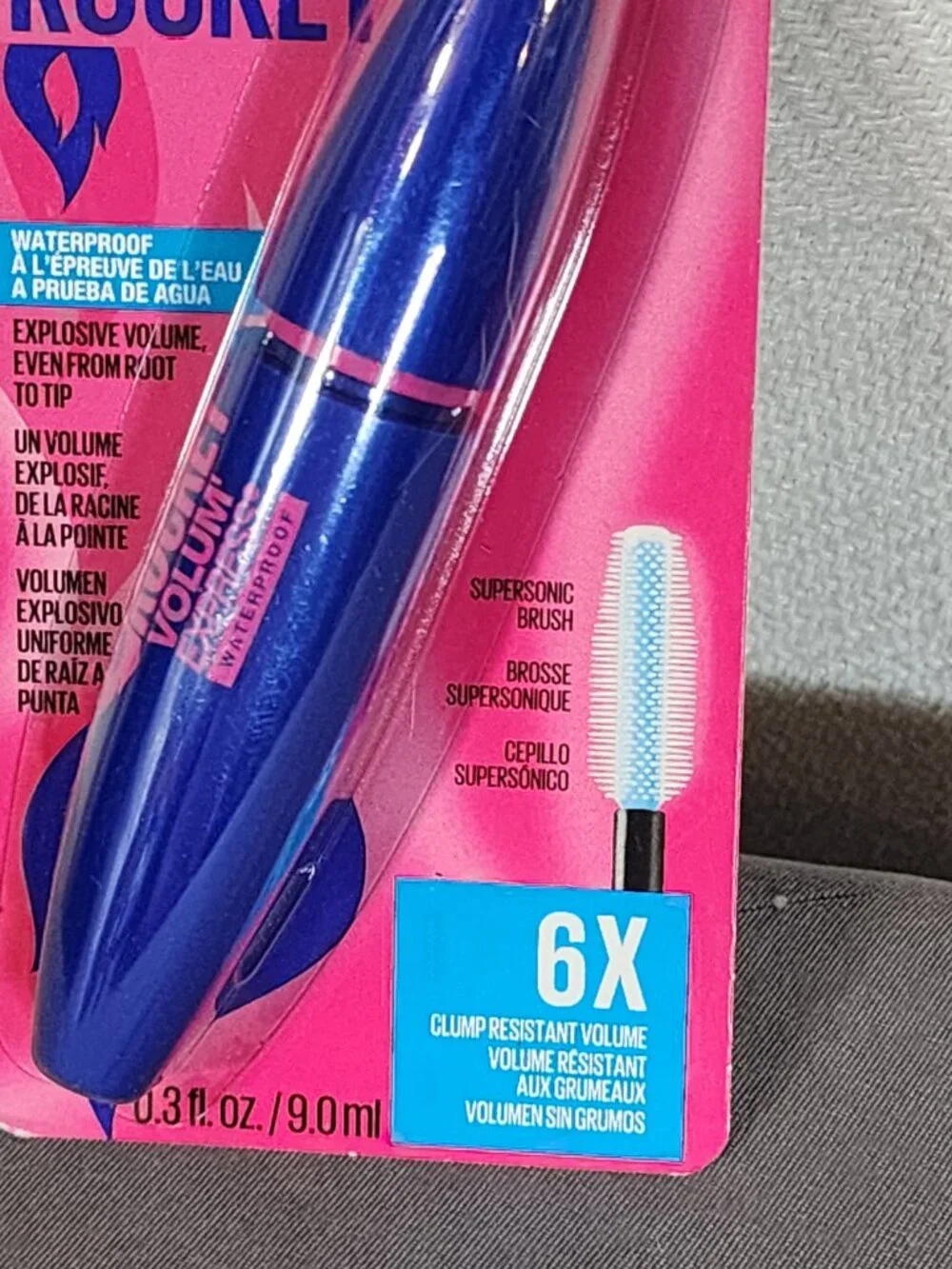 Maybelline New York The Rocket Volum'Express .3fl oz. Waterproof Mascara #411